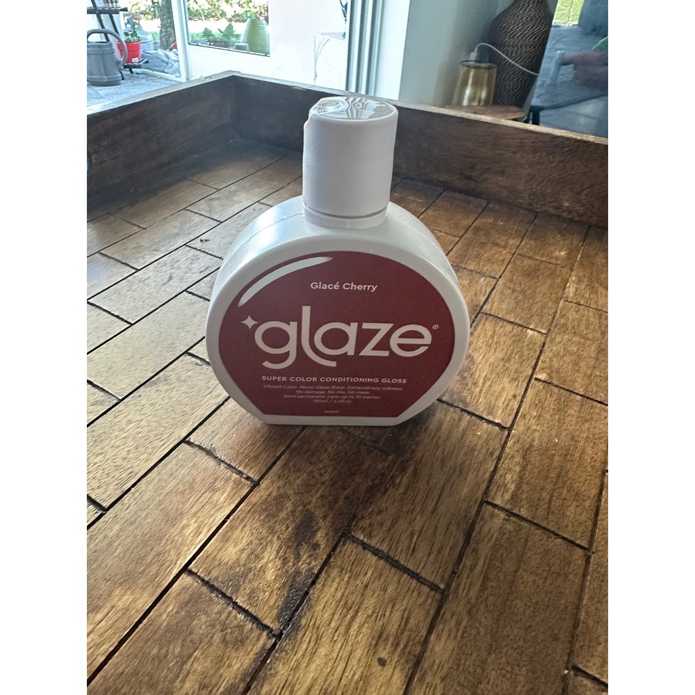 Glaze Super Color Conditioning Gloss Glacé Cherry Semi-Perm Hair Color 190ml NIP